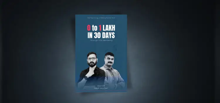 Zero to 1 Lakh in 30 Days: The Desire Driven Digital Marketing Book is Out Now